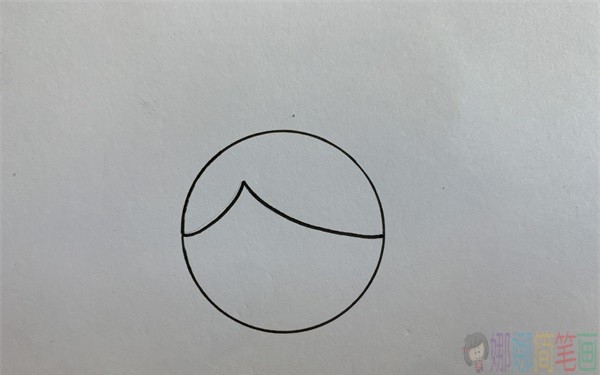 英语老师小朋友简笔画画法-2
