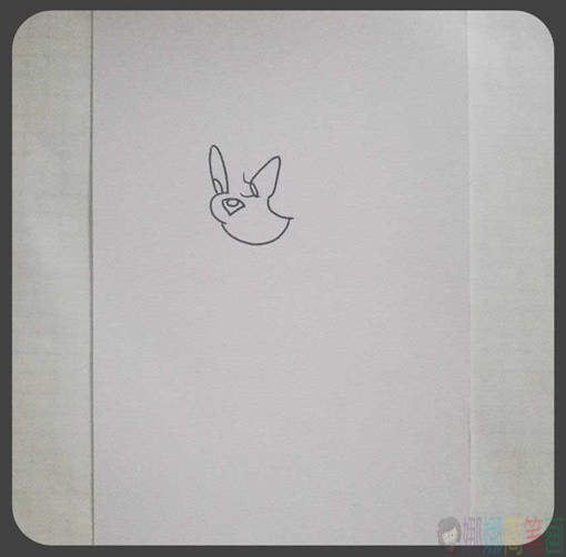 猫和老鼠杰瑞简笔画画法-2