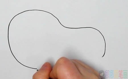 柴犬简笔画,秋田犬简笔画画法-1