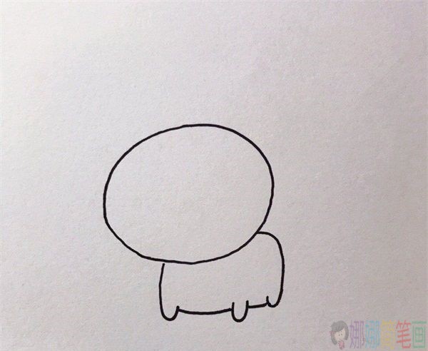 简单易学的小猫简笔画画法-3