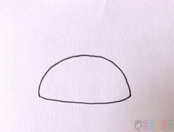 汉堡包简笔画,汉堡儿童画怎么画-2