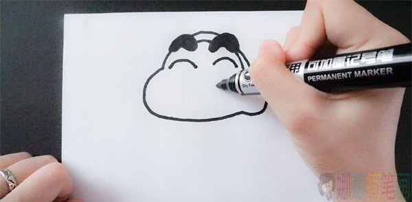 蜡笔小新动画人物简笔画-4