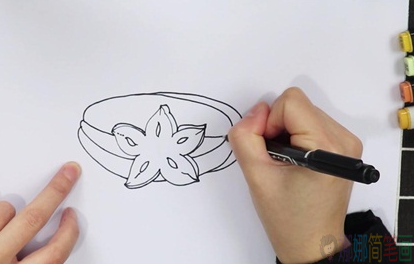洋桃简笔画,洋桃怎么画-3