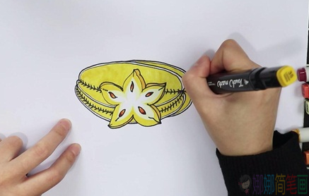 洋桃简笔画,洋桃怎么画-5
