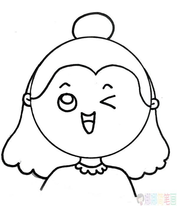 美术老师怎么画,简单的美术老师简笔画-6