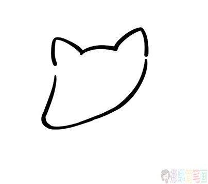简单易学的小狐狸简笔画-3