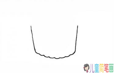 儿童彩色简笔画教程_纸杯蛋糕怎么画-1