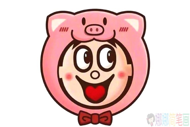 各种可爱的Q版旺仔简笔画图集-3