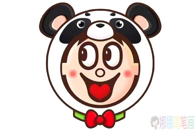 各种可爱的Q版旺仔简笔画图集-6