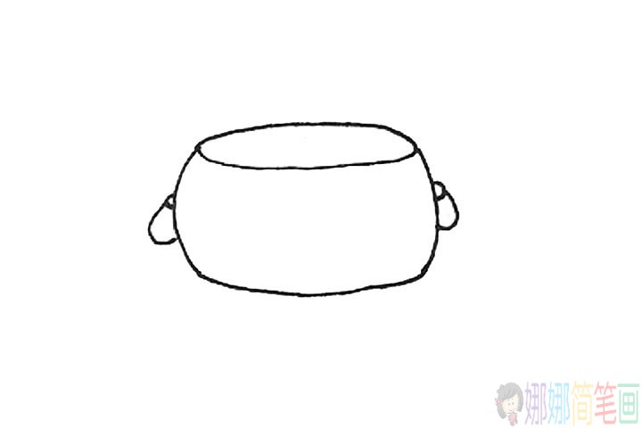 大鼓简笔画,大鼓的画法-4
