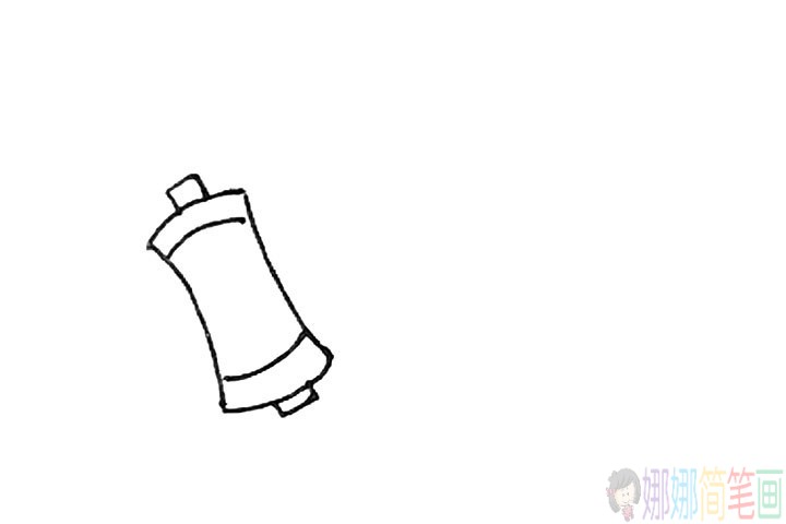 卷轴怎么画,卷轴简笔画法-3