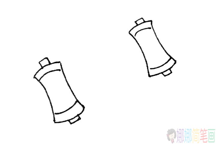 卷轴怎么画,卷轴简笔画法-4