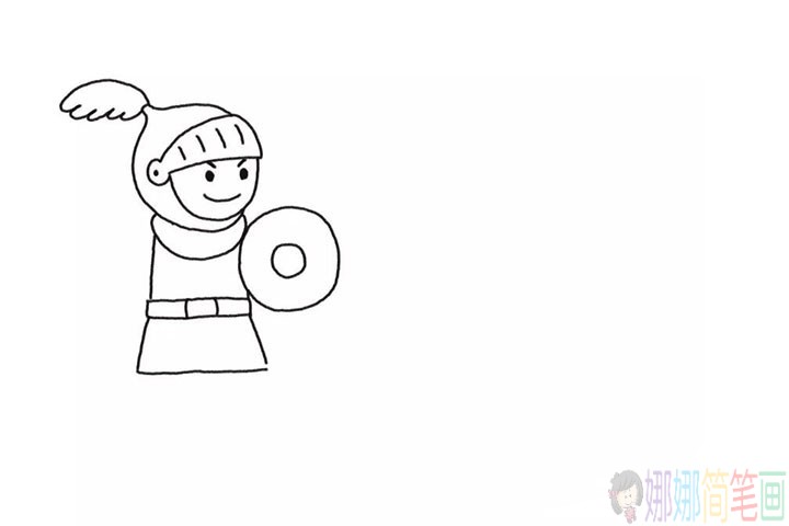 英雄打怪兽怎么画-3