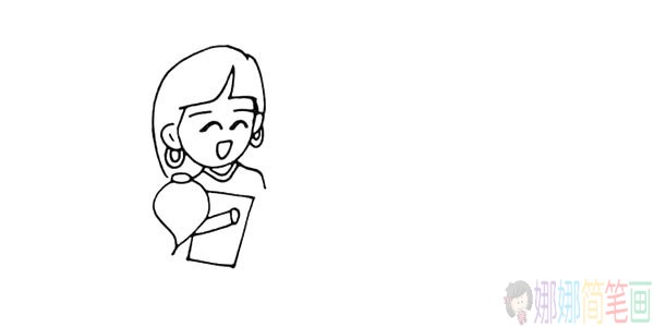 我的老师怎么画,老师简笔画法步骤-8