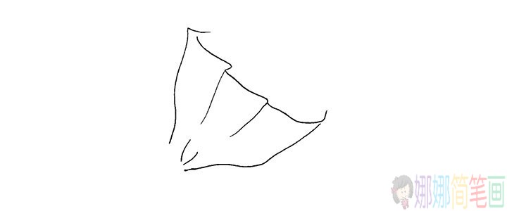 一束漂亮的花简笔画法教程-2