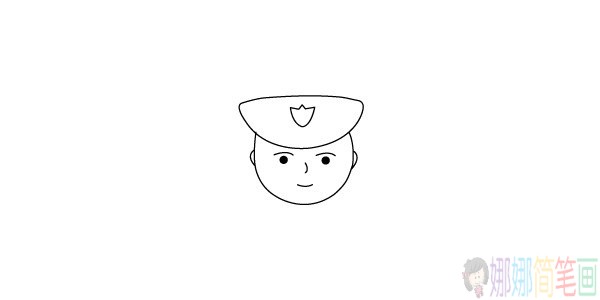 帅气的警察叔叔怎么画-7
