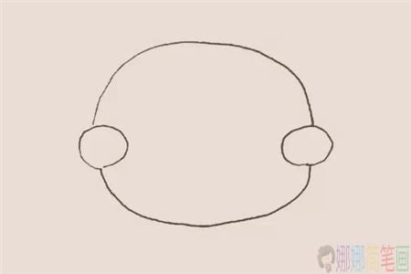 熊本熊简笔画画法-1