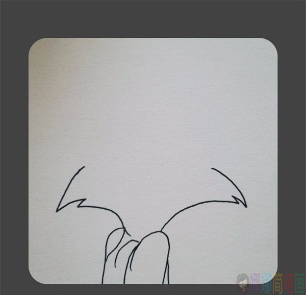 汤姆猫动画人物简笔画-3