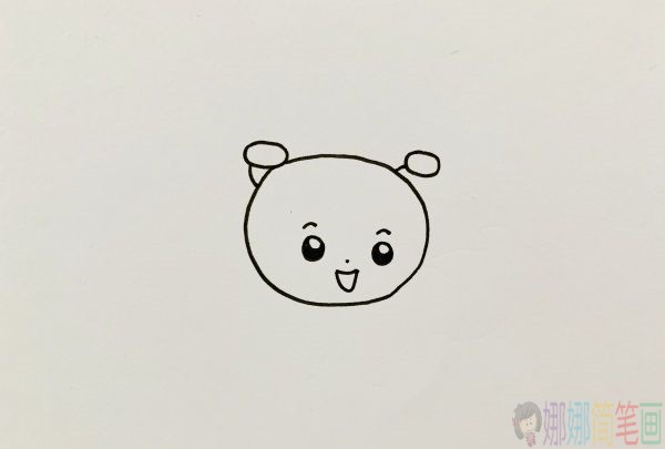 教小朋友画毛毛虫简笔画-2