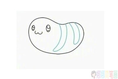 简单易学的蜜蜂简笔画画法-3