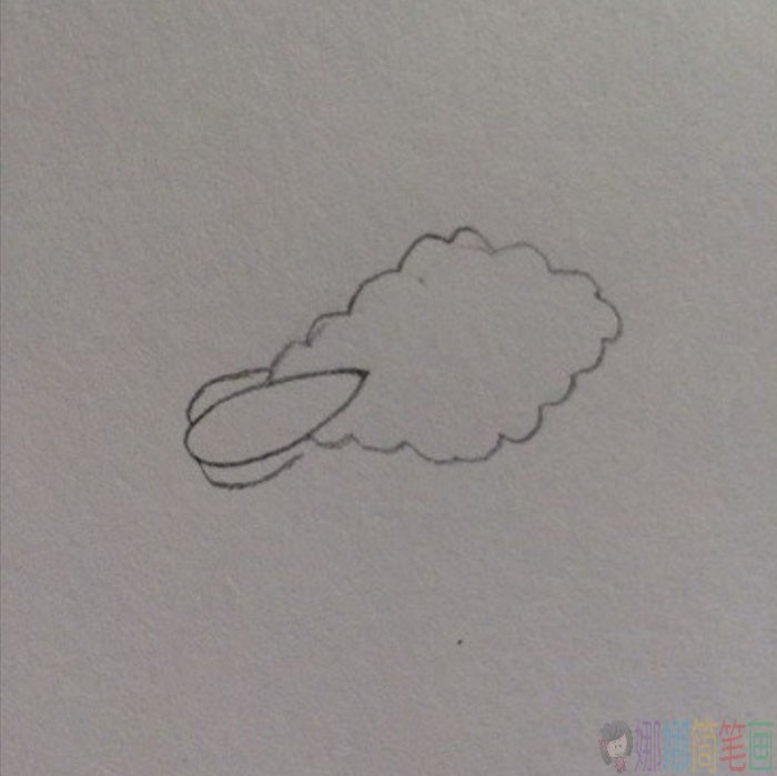 青菜简笔画画法-3