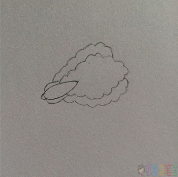 青菜简笔画画法-4