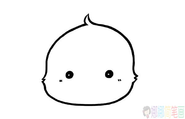 小黄鸭儿童简笔画图画-4