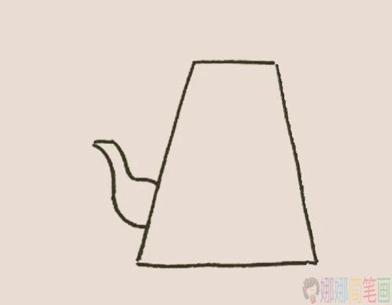 水壶怎么画,简单的水壶简笔画图片-2