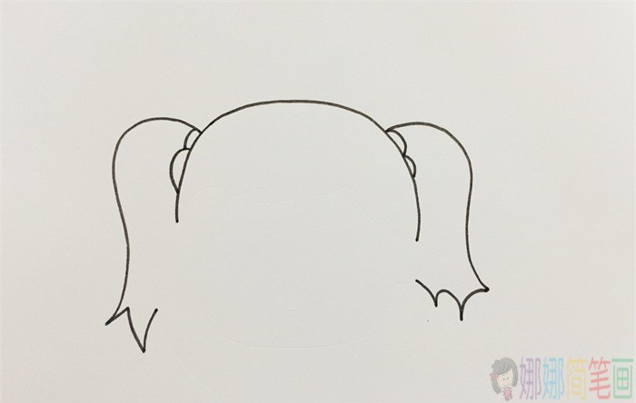 少先队员敬礼简笔画画法步骤-2