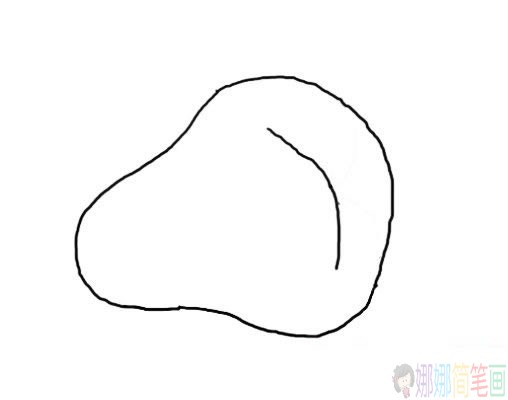 莲雾水果简笔画-3