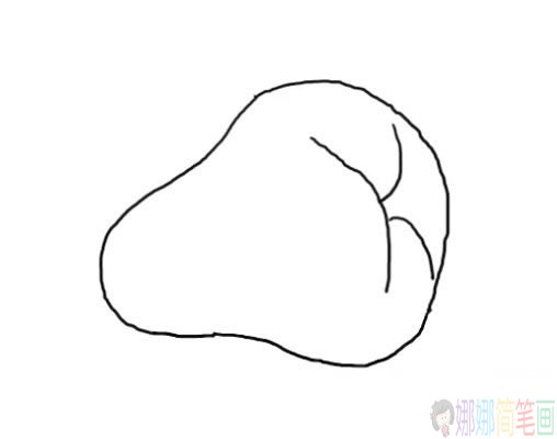 莲雾水果简笔画-4