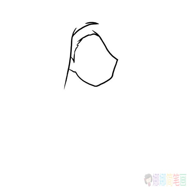 漂亮的女生简笔画,漂亮的女生简笔画教程图片-3