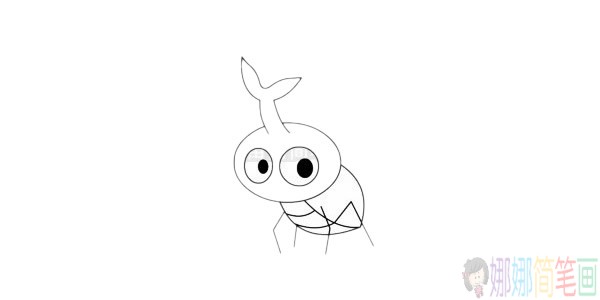 屎壳郎简笔画可爱,屎壳郎简笔画简单画法-5