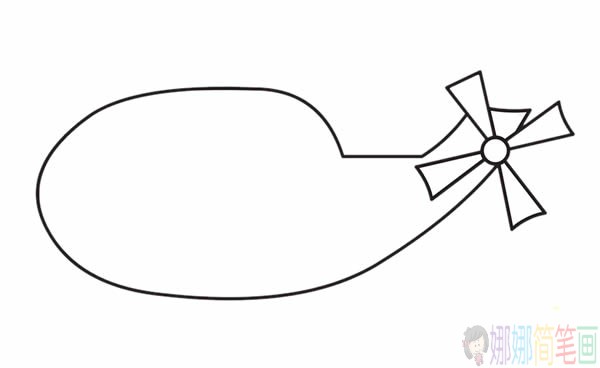 直升机简笔画图片大全,直升机简笔画步骤图-2