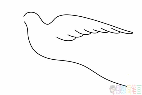 漂亮的小燕子简笔画步骤,小燕子简笔画图片-1