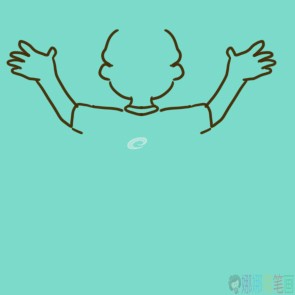 父亲节有爱简笔画图片教程-2