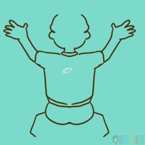 父亲节有爱简笔画图片教程-4