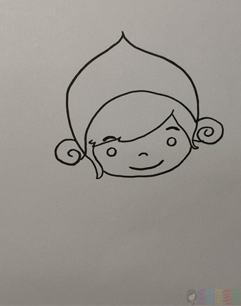 打扫卫生的女孩简笔画-2