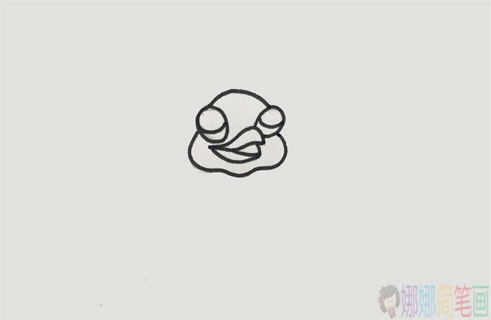 孔雀简笔画画法教程,孔雀怎么画-2