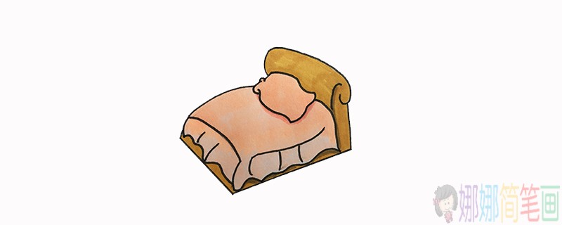 床怎么画,床简笔画-1