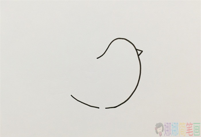 白鸽简笔画,和平鸽儿童画-2