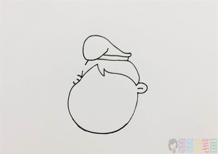 水手人物简笔画-2