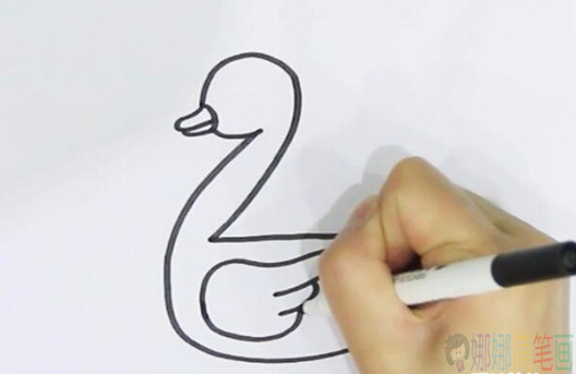 教你用数字2画小鸭子-3