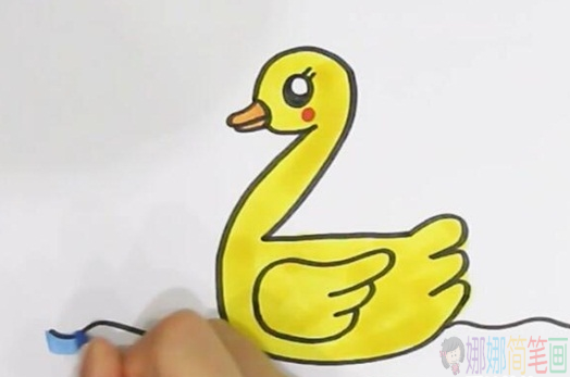 教你用数字2画小鸭子-4