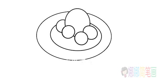 彩色煎饼简笔画图片-2