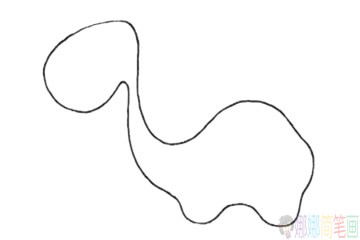 简单的骆驼动物简笔画-1