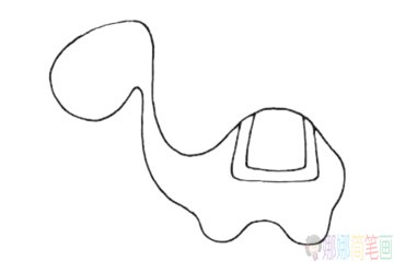 简单的骆驼动物简笔画-2