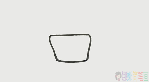 简单的黄牛儿童简笔画-2