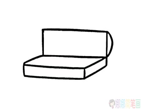 文具盒简笔画步骤图-4