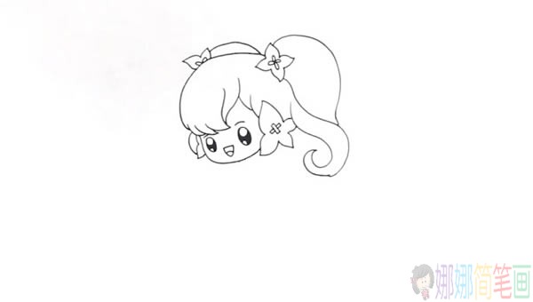 花仙子儿童简笔画教程-1